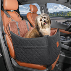 INDYBUD siège-auto chien elevation améliore la vue et peut réduire l’anxiété.