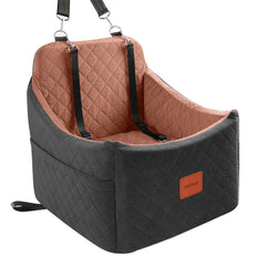 INDYBUD siège-auto chien mousse mémoire offre un confort durable pendant les trajets.