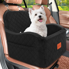 INDYBUD siège-auto pour petit chien avec coussin mémoire offrant un confort soutenu