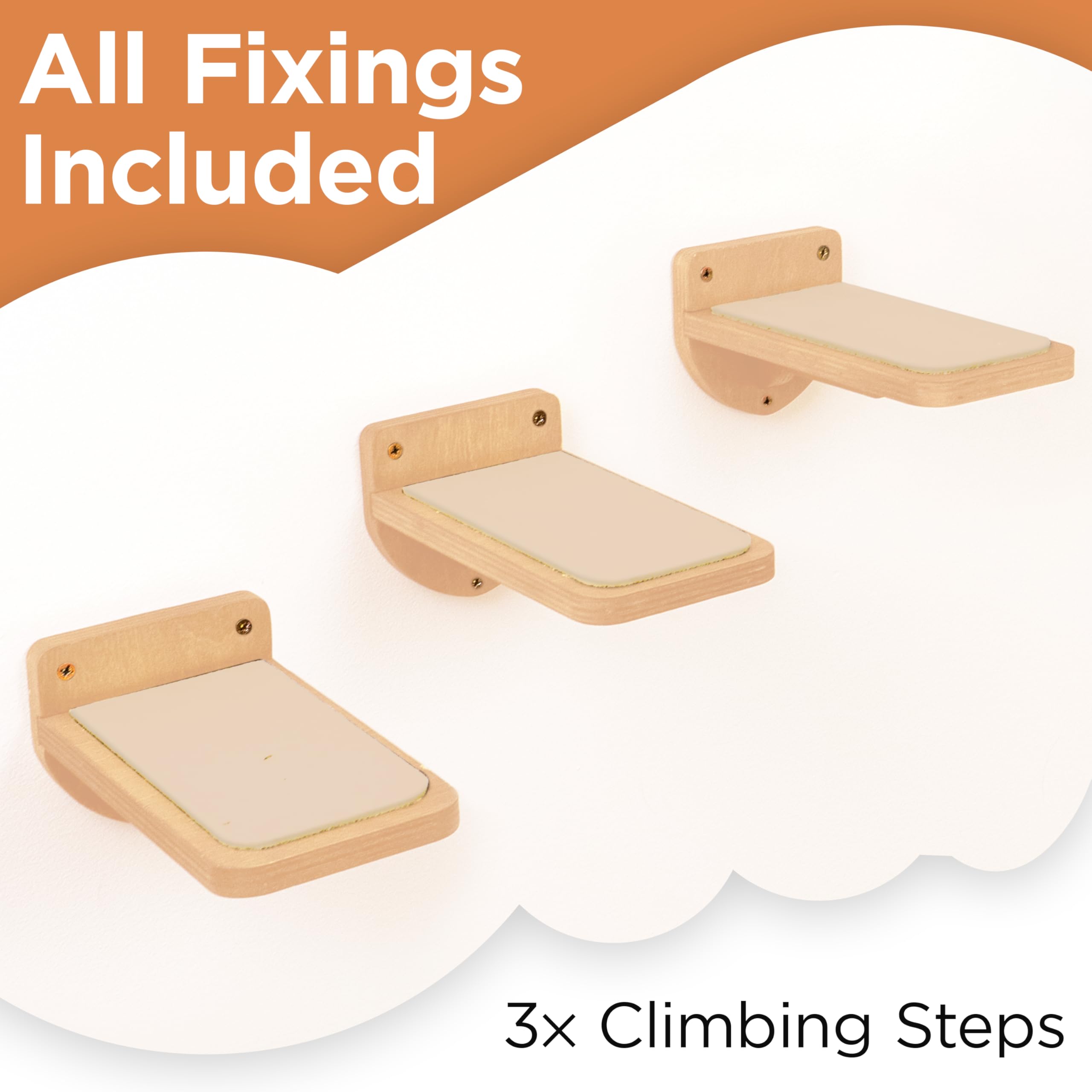 INICIO fixations incluses – montage rapide pour escaliers muraux