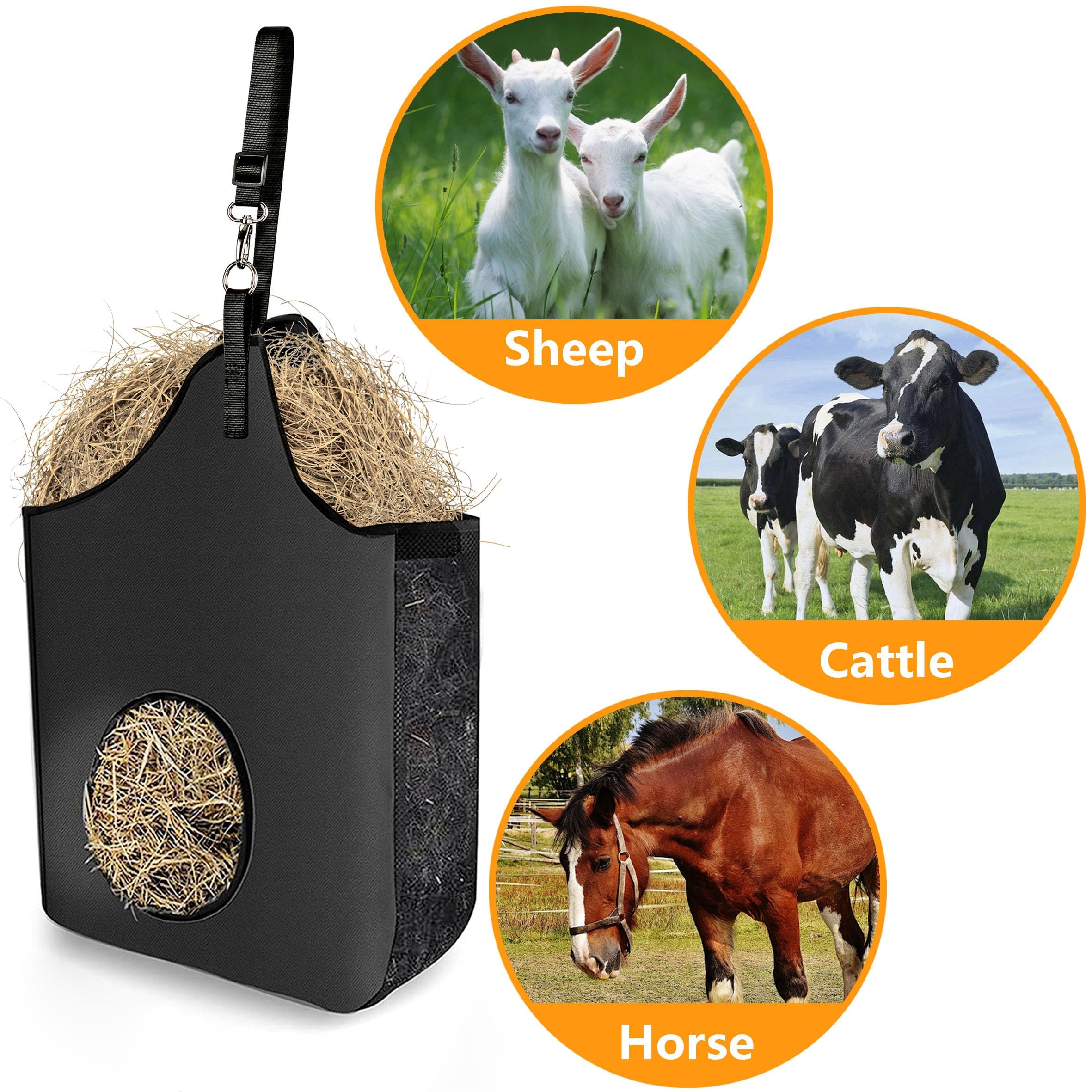 INKNOTE Hay Bag œillet métallique pour suspension fiable