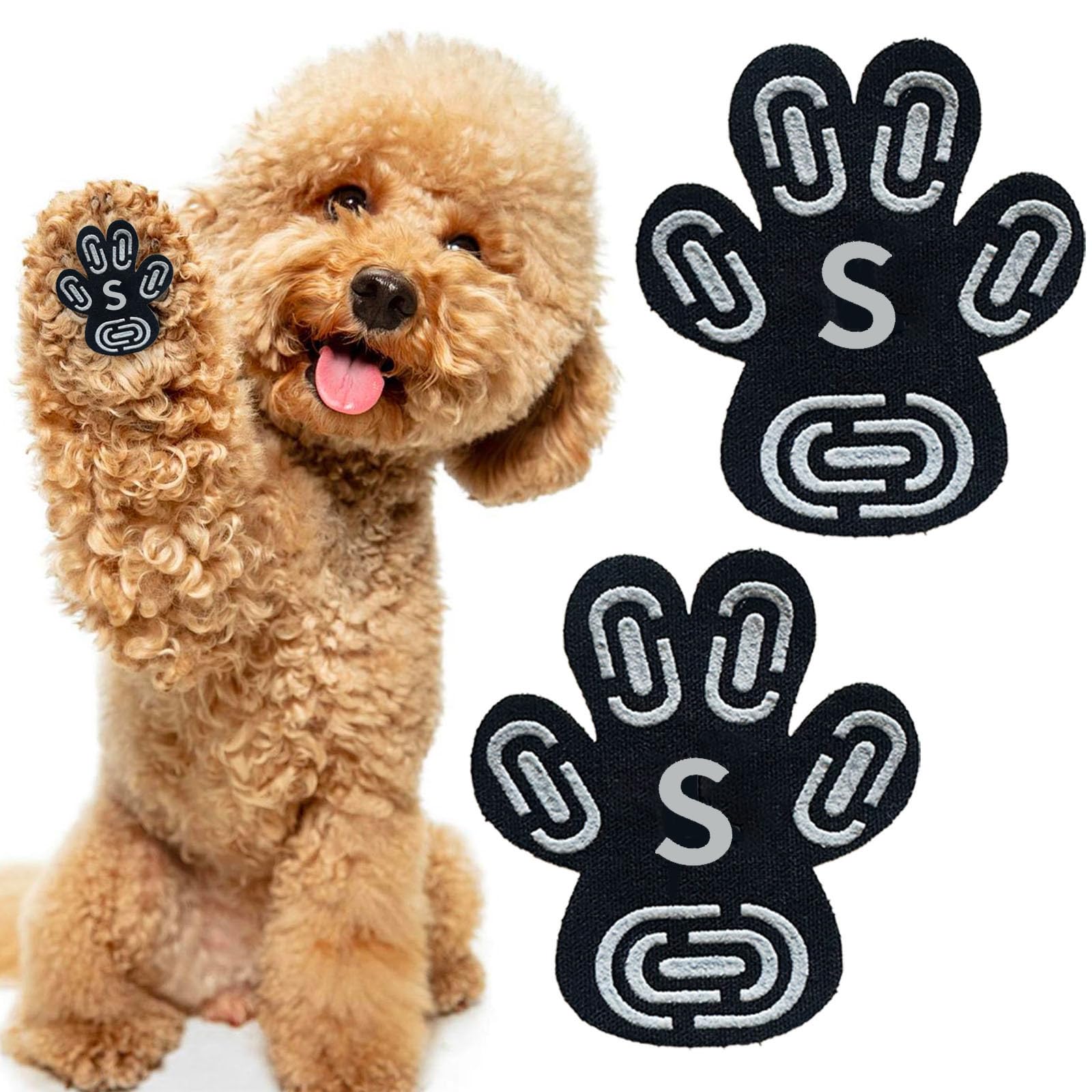 INNERZEN coussins-traction-pattes-chien: adhérence renforcée sur sols glissants.