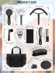 Éponge de toilettage Inoreal pour un nettoyage délicat du pelage.