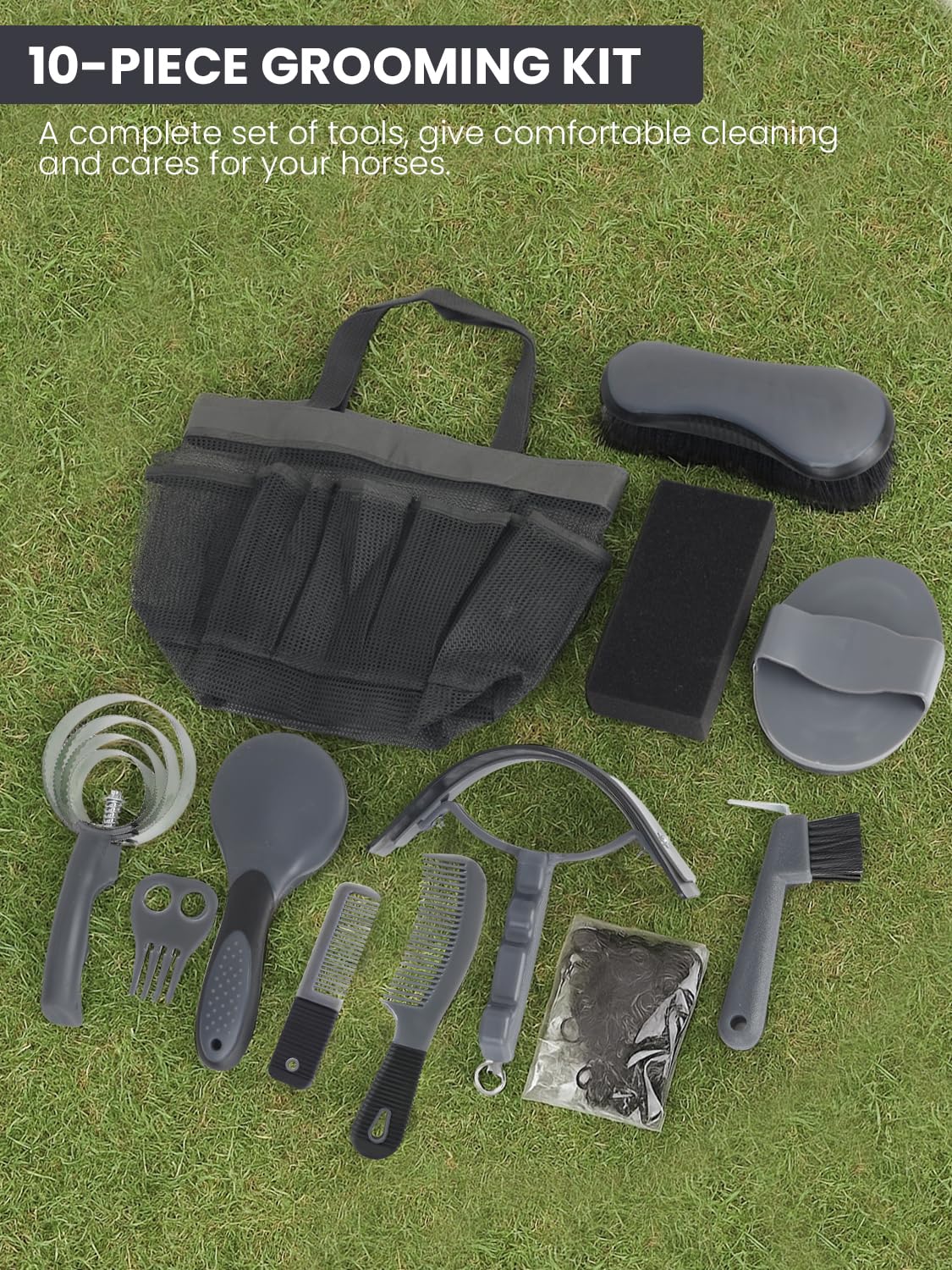 Pince sabots et brosse Inoreal, accessoire pratique pour sabots propres.