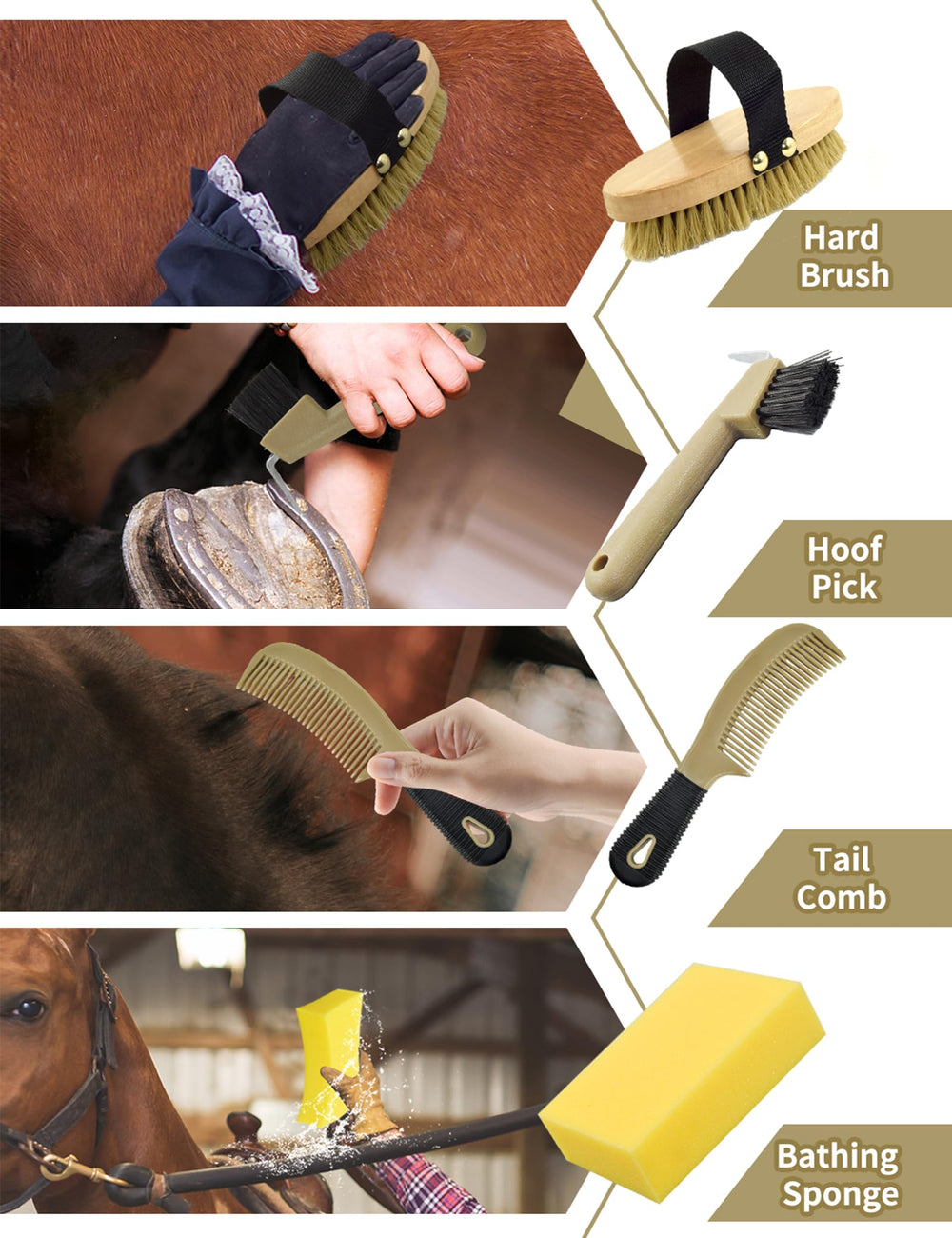 inoreal sac rangement cheval pour transporter facilement les outils.