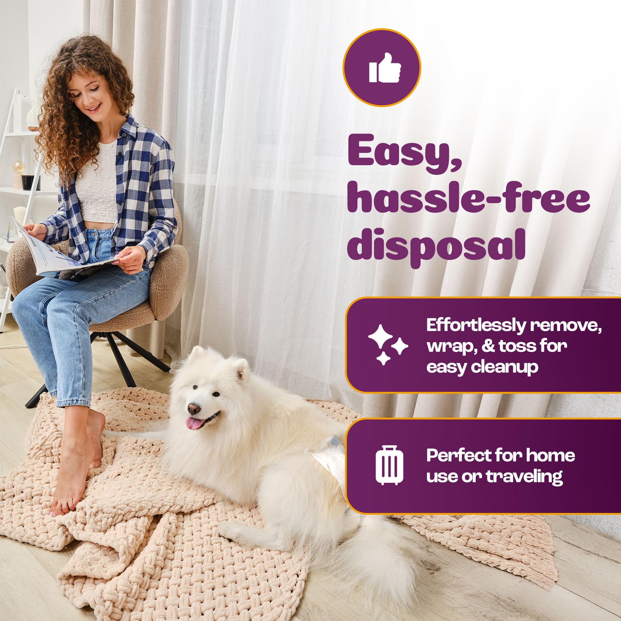 Gamme de tailles Inspire pour chiens femelles