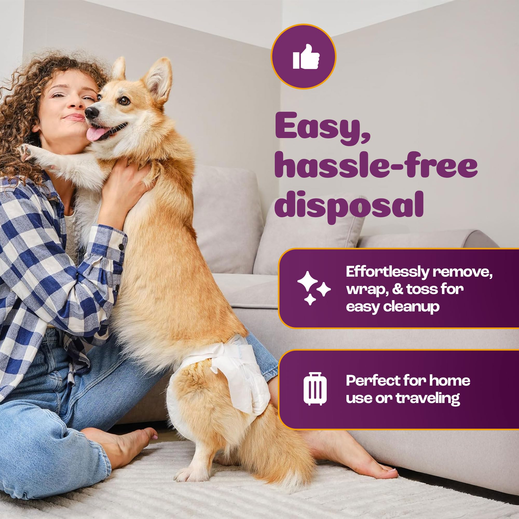 Utilisation à la maison et en voyage avec Inspire Pet Care.
