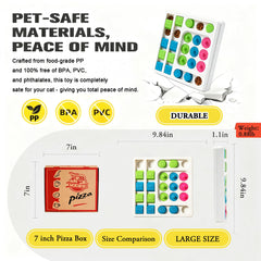 InsRakio puzzle maze pour chats, invite à chercher sa nourriture.