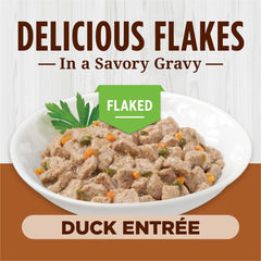 Instinct Canard Entree Conserve Morceaux Sauce Savoureuse – morceaux dans une sauce riche pour chats.