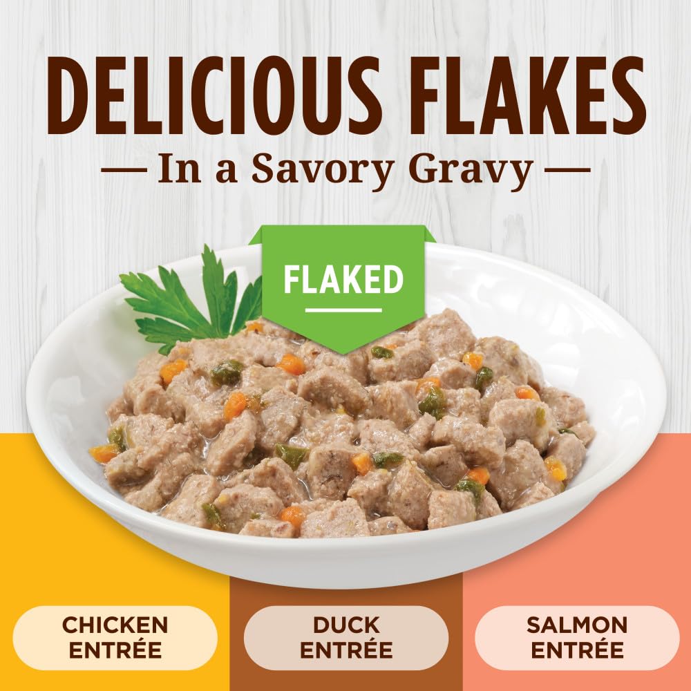 Poulet cage-free d'Instinct dans sauce, texture en flocons