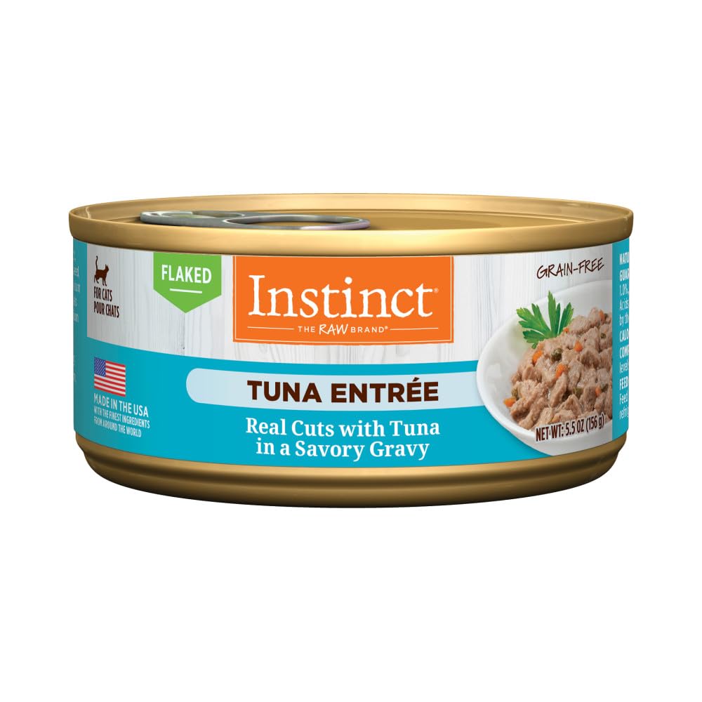 Instinct Flaked Entrée thon – sauce savoureuse pour une texture appétente.