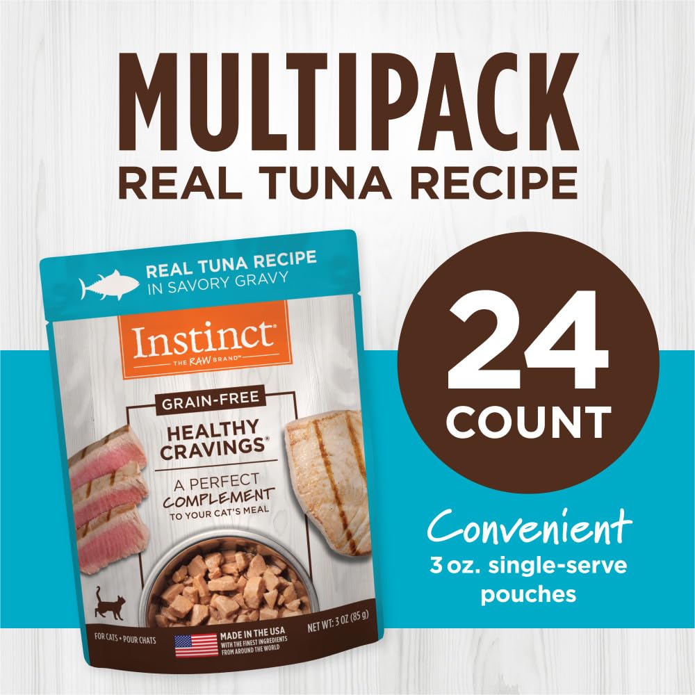 Instinct Healthy Cravings gout savoureux: option ideale pour chats difficiles