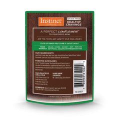 Instinct Cravings Saines - Sauce savoureuse d'agneau pour l'appétit.