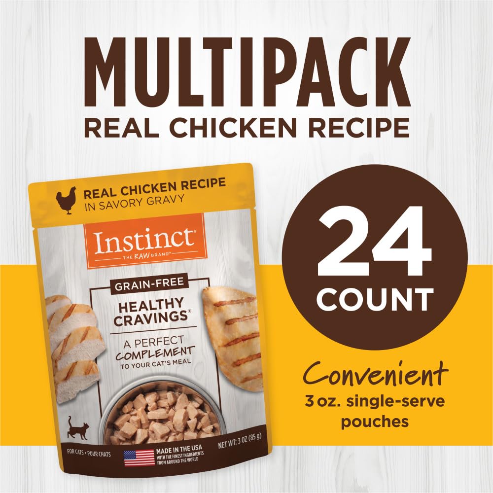Instinct Healthy Cravings, produit fabriqué aux États-Unis, ingrédients naturels.