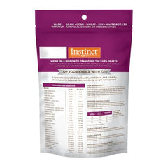 Instinct: ingrédients fonctionnels fruits et légumes pour une alimentation équilibrée.