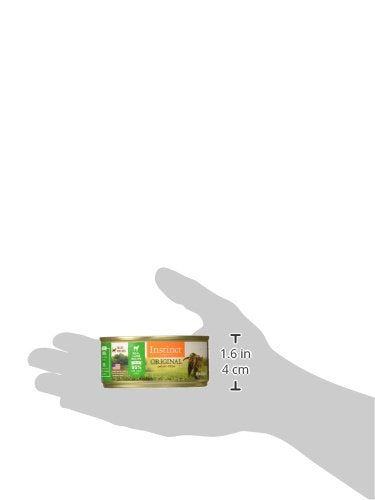 Ingrédients naturels sans céréales de Instinct Original Pate d’agneau pour chats.