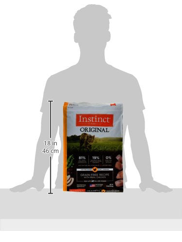 Instinct Original – croquettes enrobées cru lyophilisées pour saveur accrue.