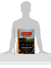 Instinct Original – croquettes enrobées cru lyophilisées pour saveur accrue.
