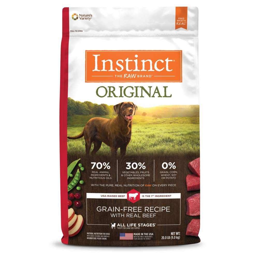 Sac Instinct Original croquettes, emballage pratique pour alimentation quotidienne