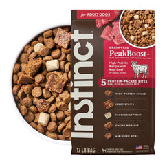 Instinct PeakBoost sac-17-lb, pratique pour nourrir votre chien au quotidien.