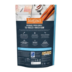 Texture lyophilisée Instinct Pollock: repas croustillant et attrayant pour les chats.