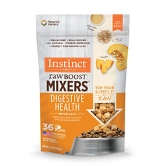 Instinct Raw Boost Mixers: bouchées crus lyophilisées pour soutien digestif