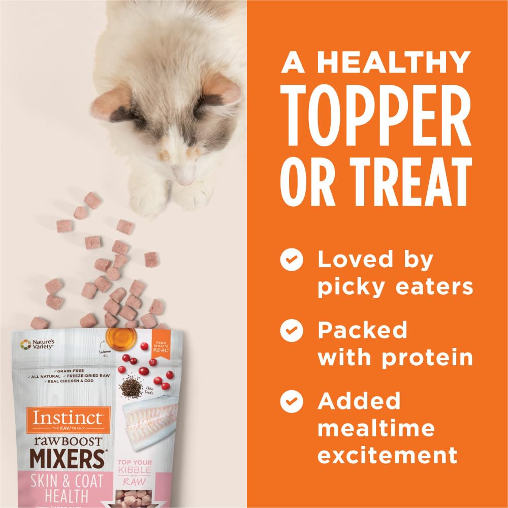 Instinct Boost Cru pour Chats — texture croquante qui plaît aux chats exigeants