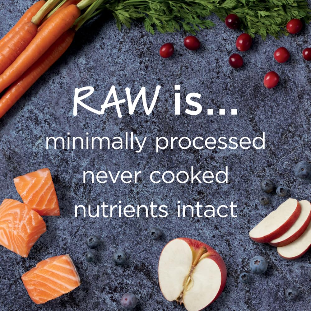 Probiotiques et oméga dans Instinct Raw Boost pour peau et digestion.