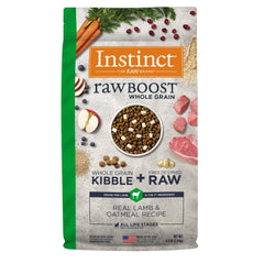 Instinct Raw Boost – sac 4,5 lb avec agneau et avoine, source de protéines de qualité