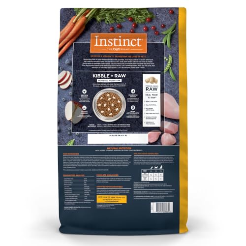 Instinct Raw Boost sans cereales : option fidele pour chats sensibles.
