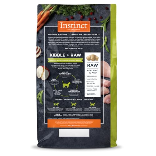 Instinct Raw Boost sans grains chat: nutrition sans céréales