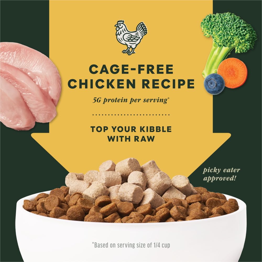 Instinct RawBoost Mixers poulet sans cage: source protéines responsable