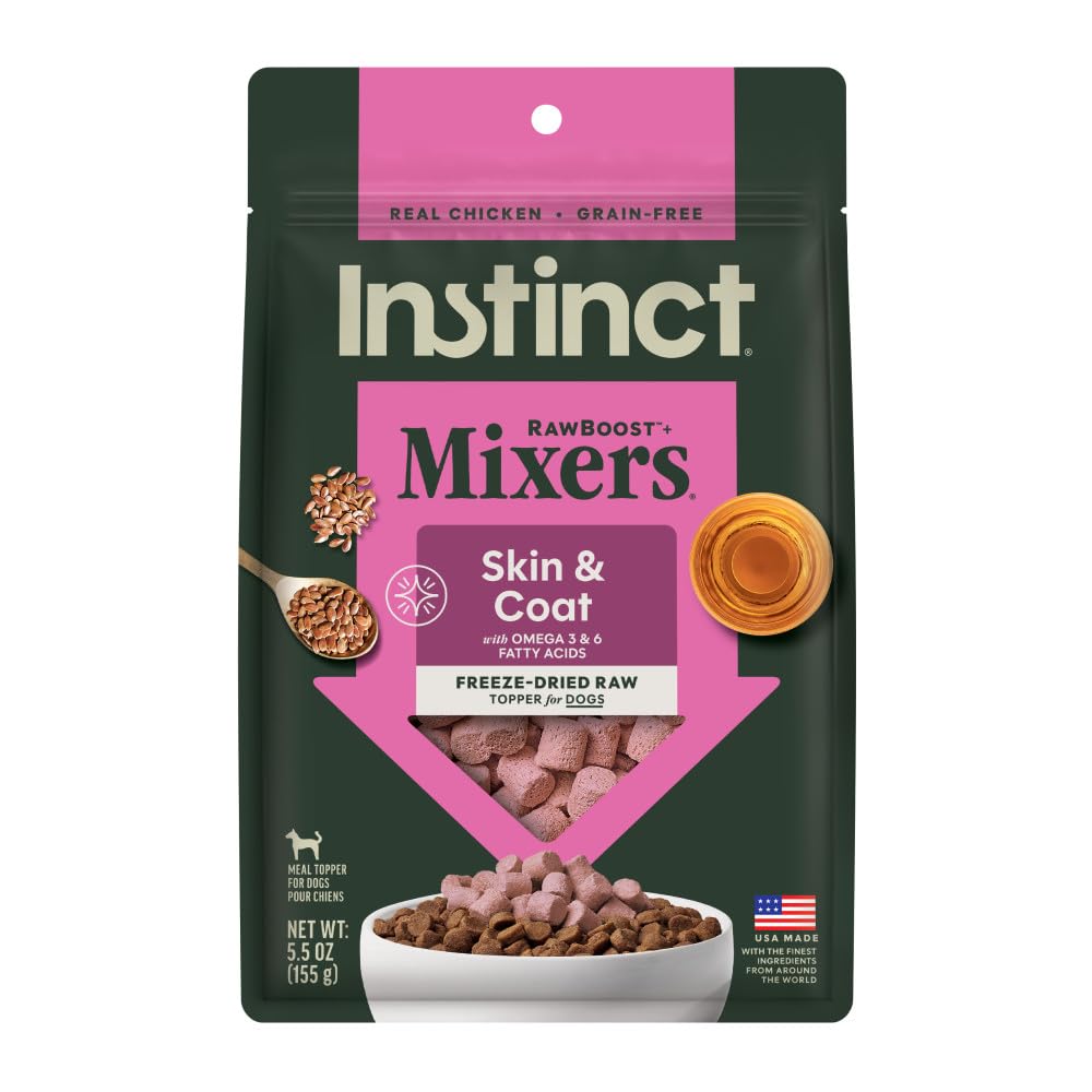 Instinct RawBoost pack-shot montrant le sachet pour une alimentation pratique