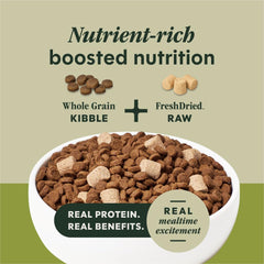 Instinct RawBoost morceaux d’agneau visibles, source naturelle de protéines pour les muscles