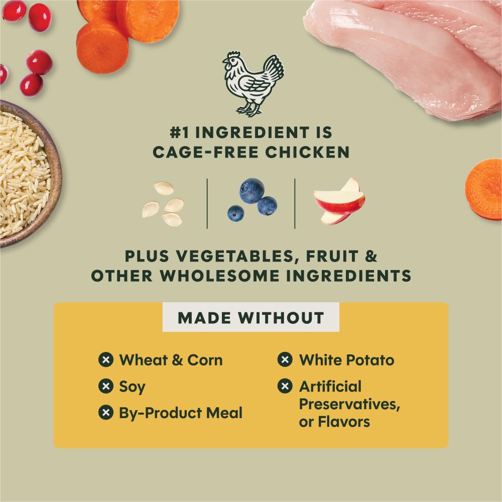 Riz brun et fibres naturelles dans Instinct RawBoost Puppy