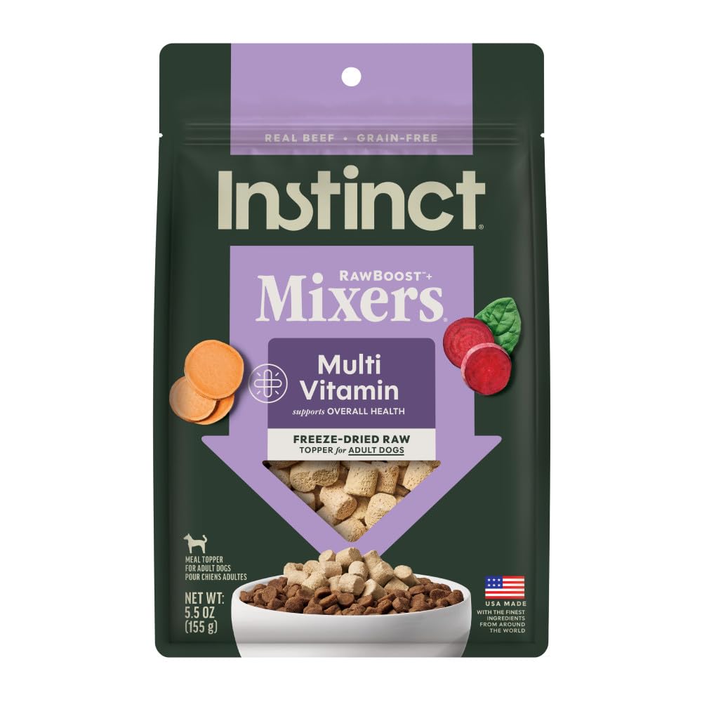 Instinct RawBoost sachet 5,5 oz, topper pratique pour enrichir les repas
