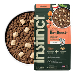 Instinct RawBoost saumon réel, morceaux protéinés pour des muscles forts