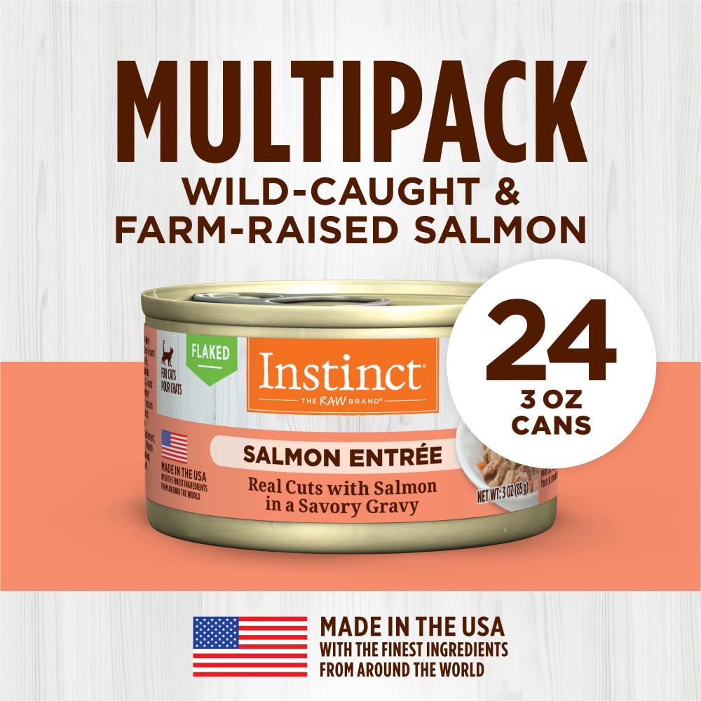 Instinct Saumon Entrée fabriquée aux États-Unis : qualité et traçabilité.