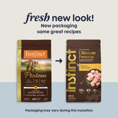 Ingrédients naturels d Instinct Ultimate Protein sans céréales