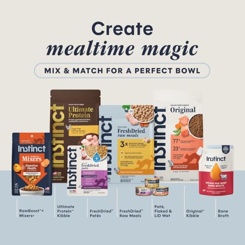 Instinct Venaison Pâté chat, variante naturelle pour diversifier les repas
