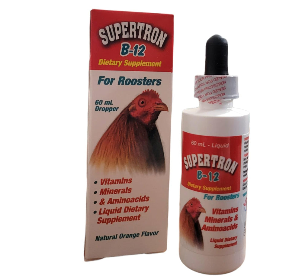 Interfarma Supertron B-12 : coq actif dans le poulailler grâce à une supplémentation pratique.
