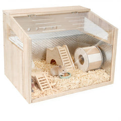 Cage Intoo Lifes Hamster avec caméra, vue avant, surveillance en temps réel.