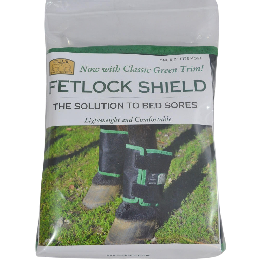 Intrepid International Click Fetlock Shield – Doublure nylon intérieur pour un confort durable