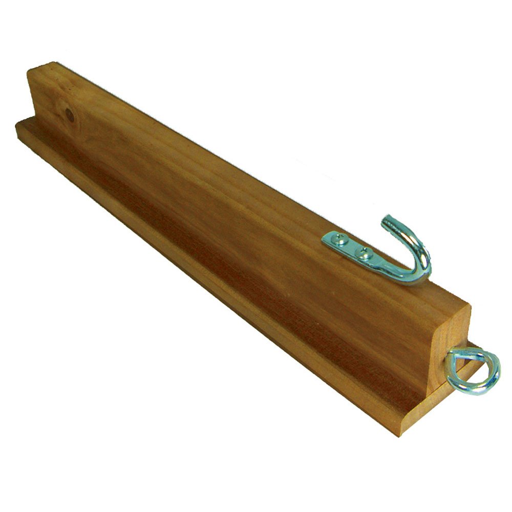 Intrepid International porte-selle bois portable monté au mur, rangement sûr pour selles anglaises et western.