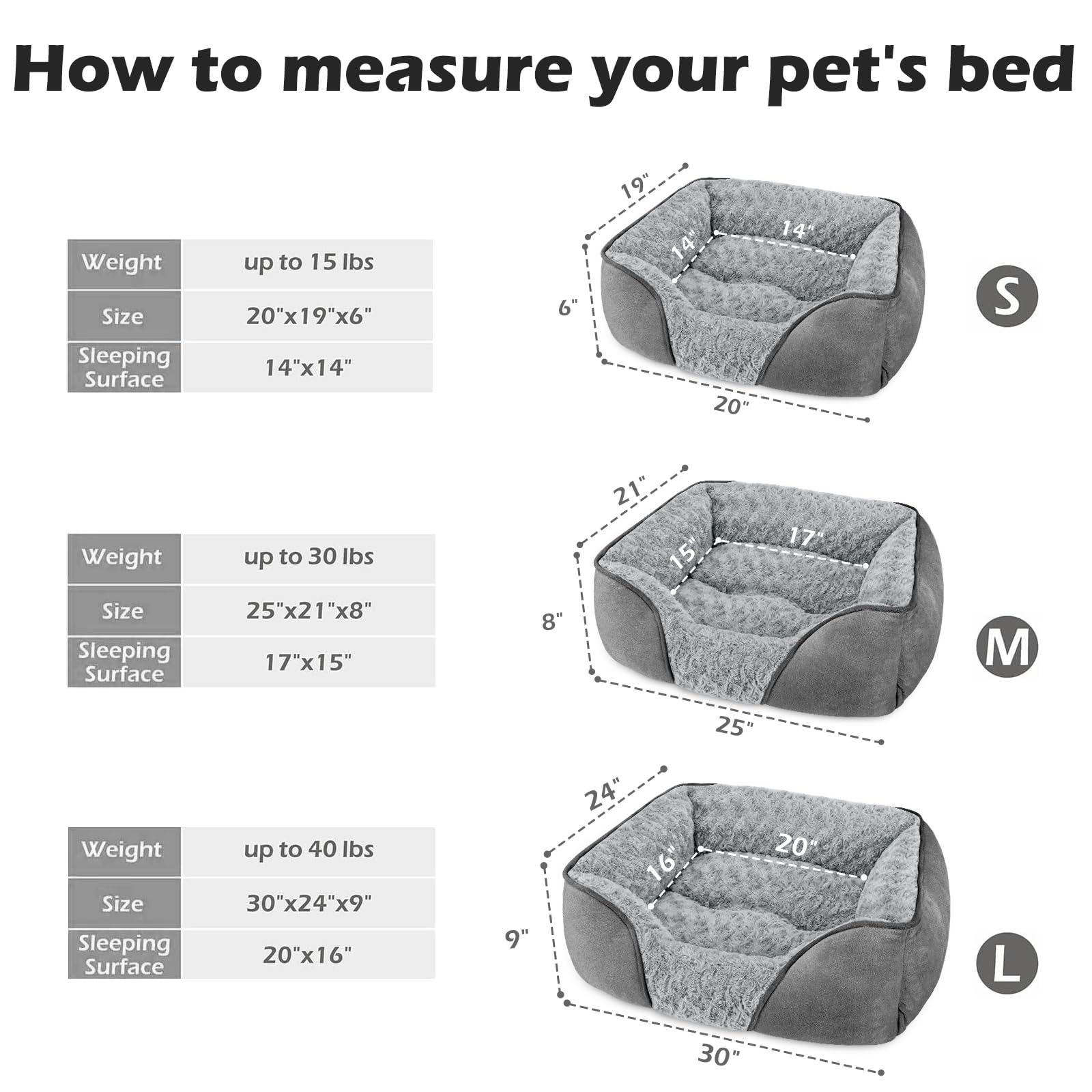 INVENHO lit-chien fourrure rose ultra-douce réchauffe lors du repos