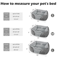 INVENHO lit-chien fourrure rose ultra-douce réchauffe lors du repos