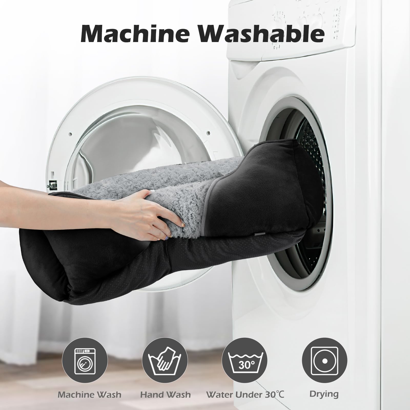 INVENHO lit-chien-moyen-accessoires-lavage: entretien pratique et durable.