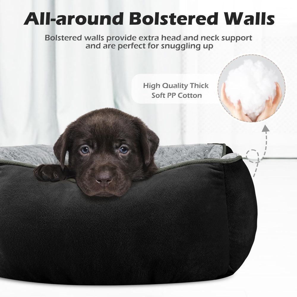 INVENHO lit-chien-moyen-rose-fourrure-soft: toucher velouté et chaleur réconfortante.