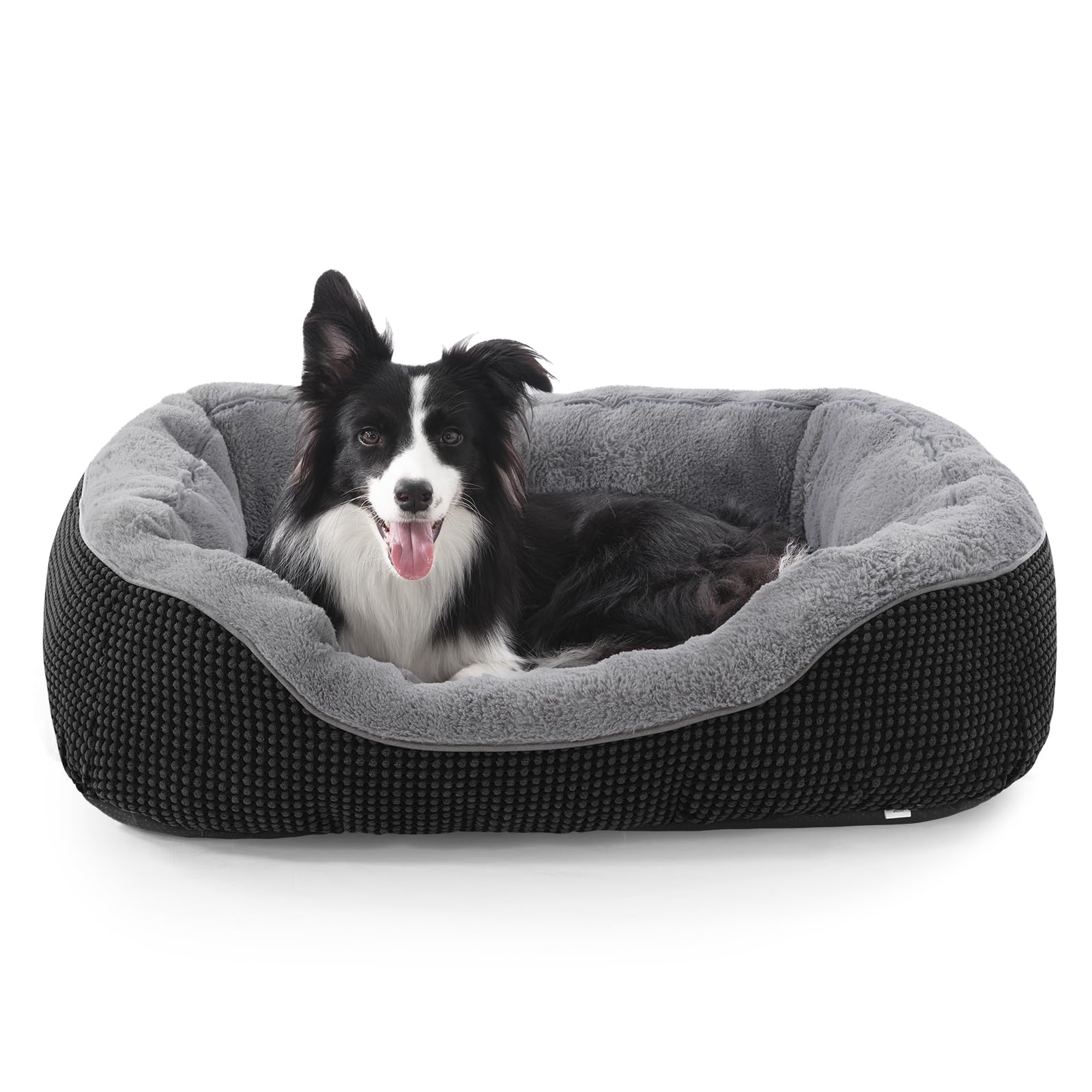 Lit chien INVENHO orthopédique – confort et soutien pour repos prolongé.