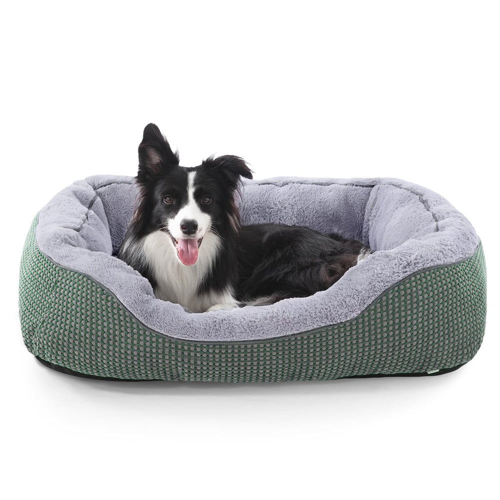 Lit chien INVENHO orthopédique, soutien confortable et durable.